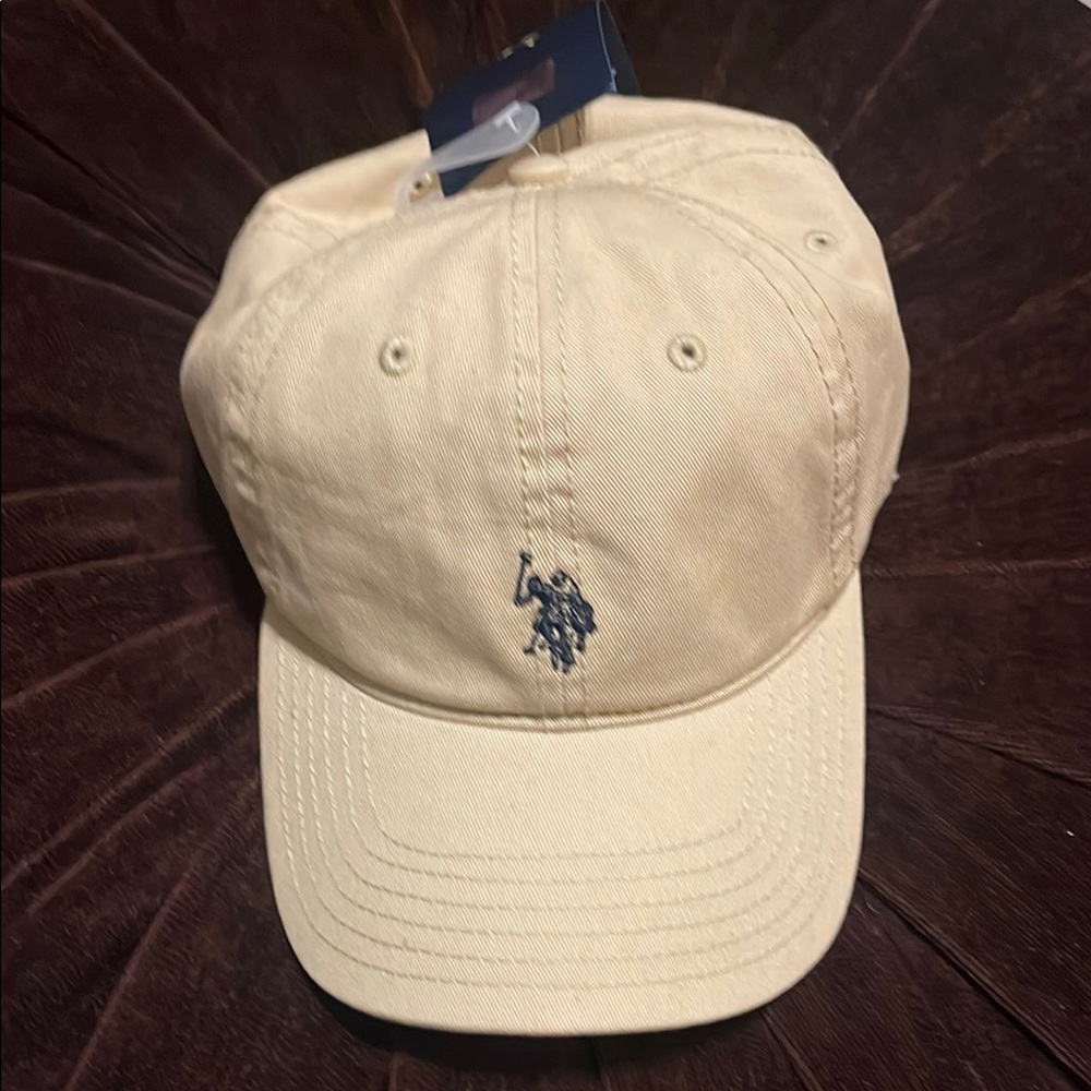 U.S. Polo Assn. Tan Baseball Cap